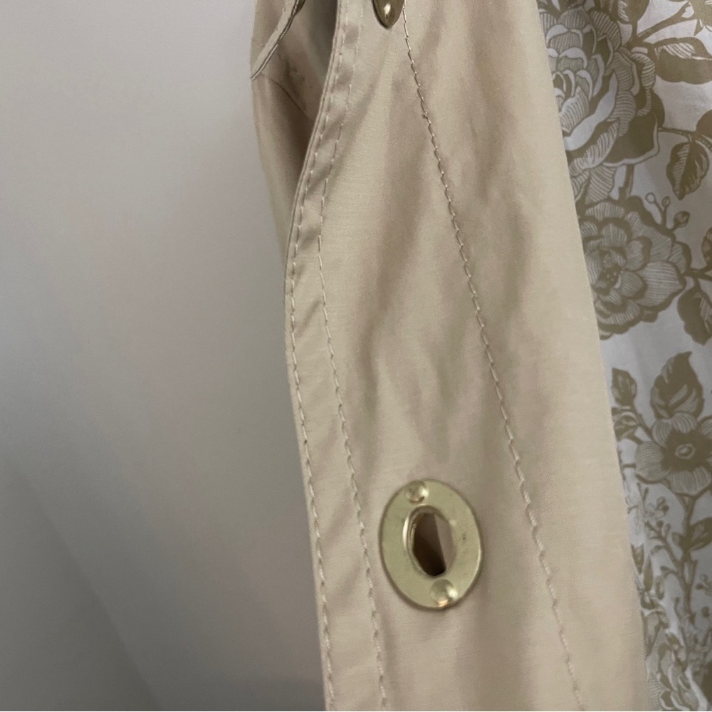 Isaac Mizrahi Live Tan Jacket - Picture 9 of 9